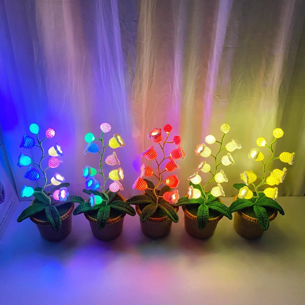 Woolie Flowerpot Lamp
