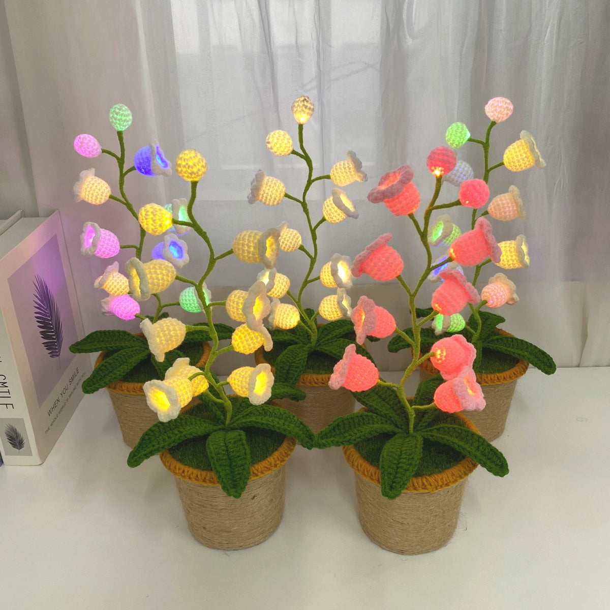 Woolie Flowerpot Lamp