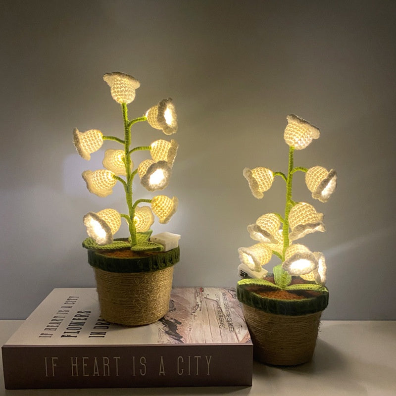 Woolie Flowerpot Lamp